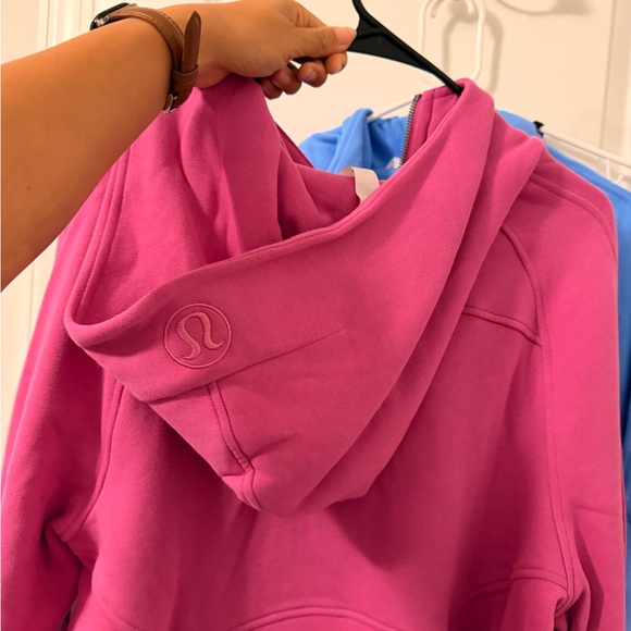 Scuba half zip oversized 
Size: ML
color: pink - Picture 3 of 3